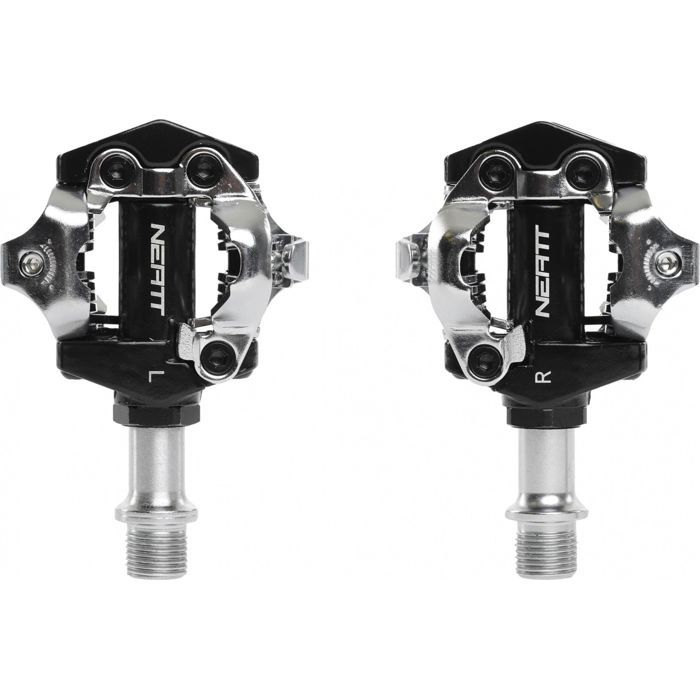 Paire de Pédales Automatiques Neatt MTB/Gravel SPD Noir
