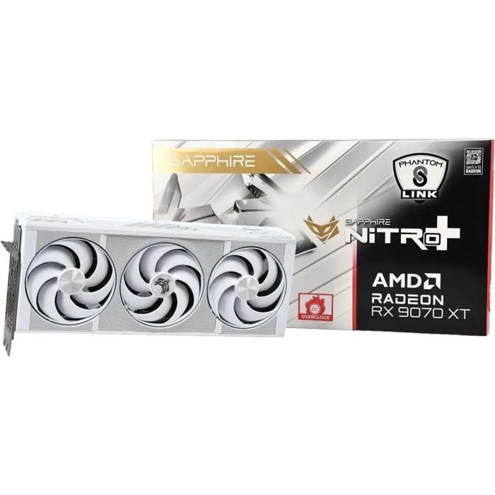 Sapphire Radeon RX 9070 XT Nitro Plus PhantomLink Polar OC