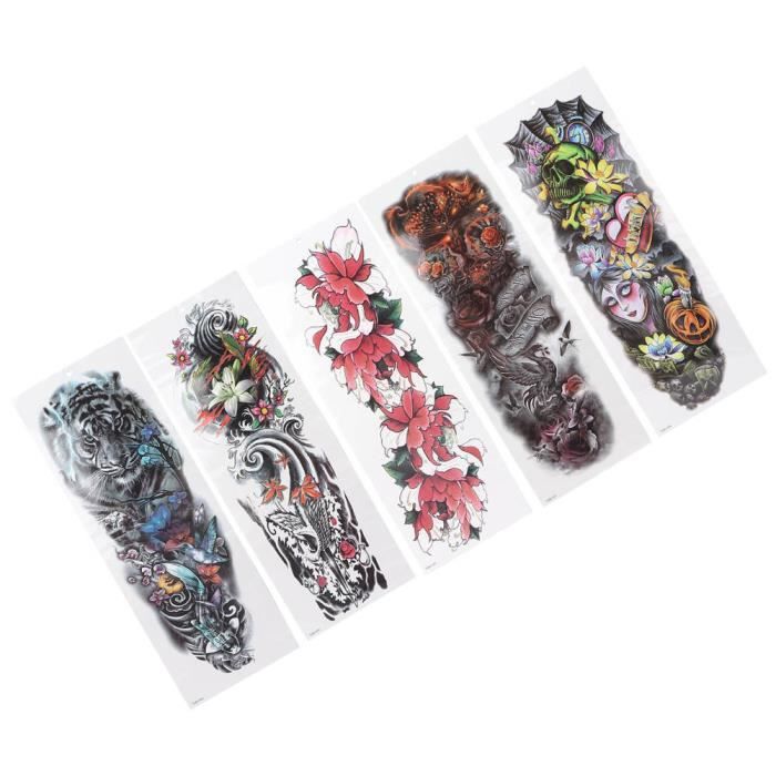 Autocollant De Tatouage De Lion Autocollant De Tatouage Temporaire De