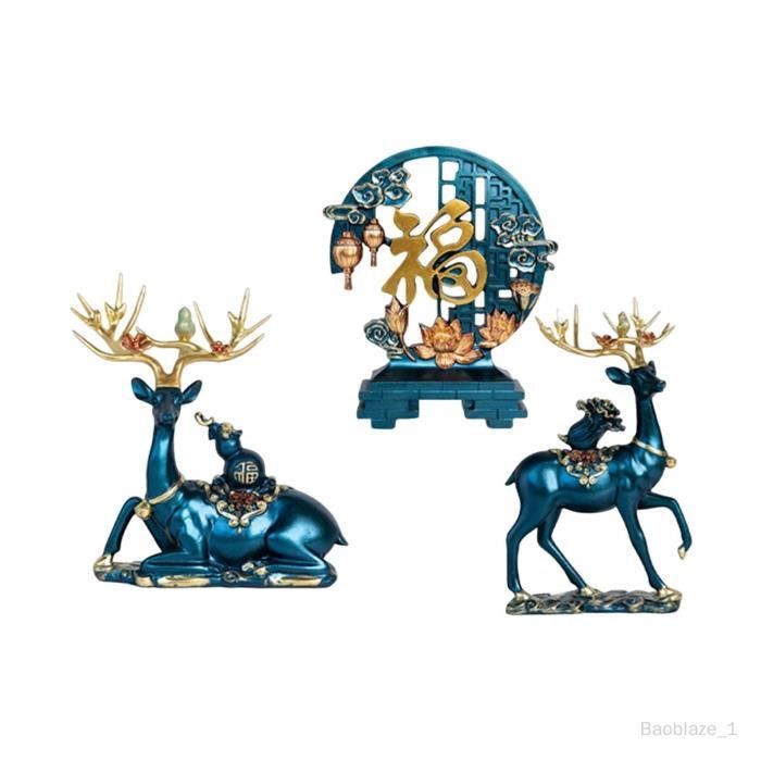 Kit Figurine Cerf Fille à Peindre - Échelle 1/24 - Modèle Non Assemblé - Pour Hobby Et Création