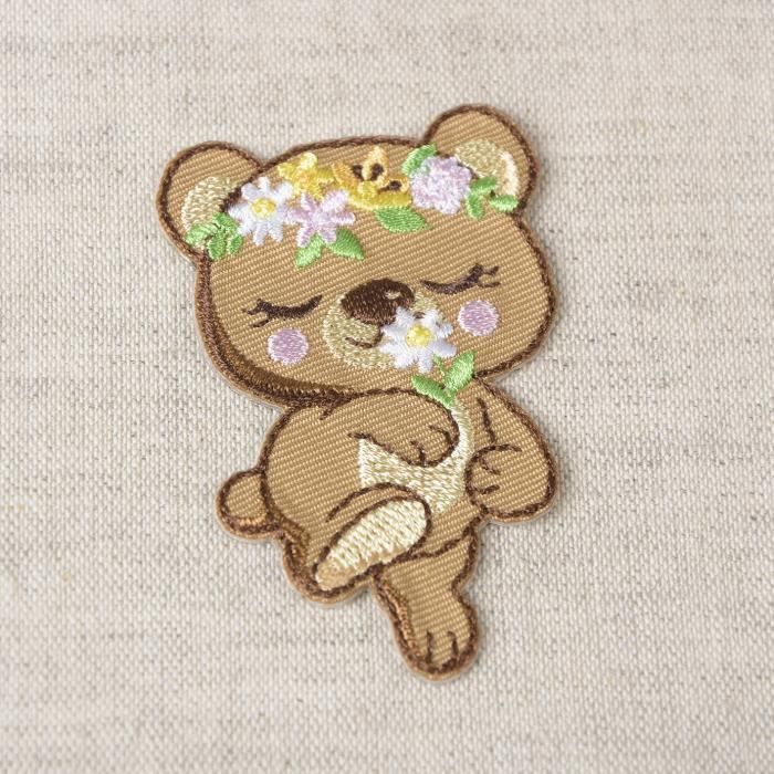 Ecusson animaux mignons ours 6cm x 4cm - Cdiscount Beaux-Arts et