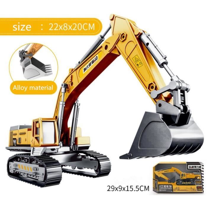 7720-1crane - Voiture jouet en alliage moulé sous pression pour enfants