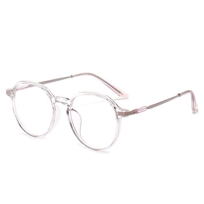 Lunettes De Vue Myopie Homme/femme – Monture TR90 Légère, Design Rétro – Verres Larges 50 Mm, Branches 142 Mm