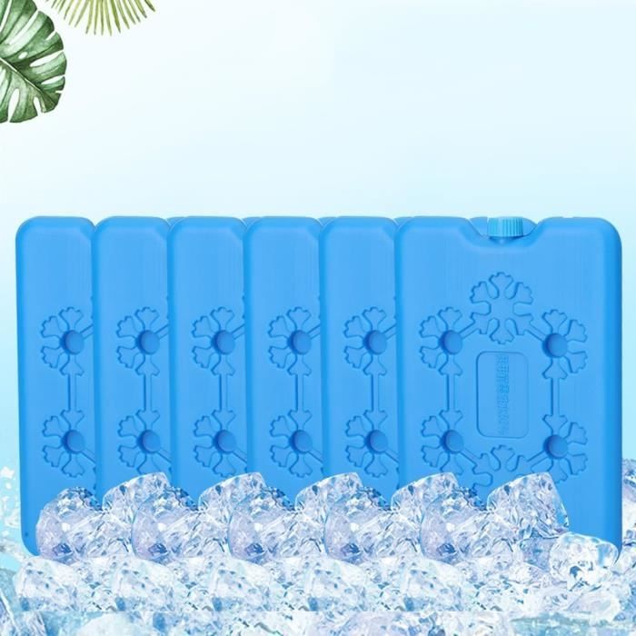 Lot 12 Blocs Réfrigérants ToCi 200ml - Glacière Sac Isotherme Réutilisables