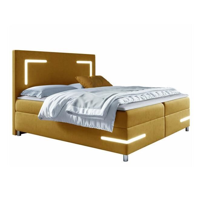 Lit continental Baltimore 173 - CONTINENTAL - Fresh 37 - Avec ressorts (bonnell) - Moyen - 2 personnes