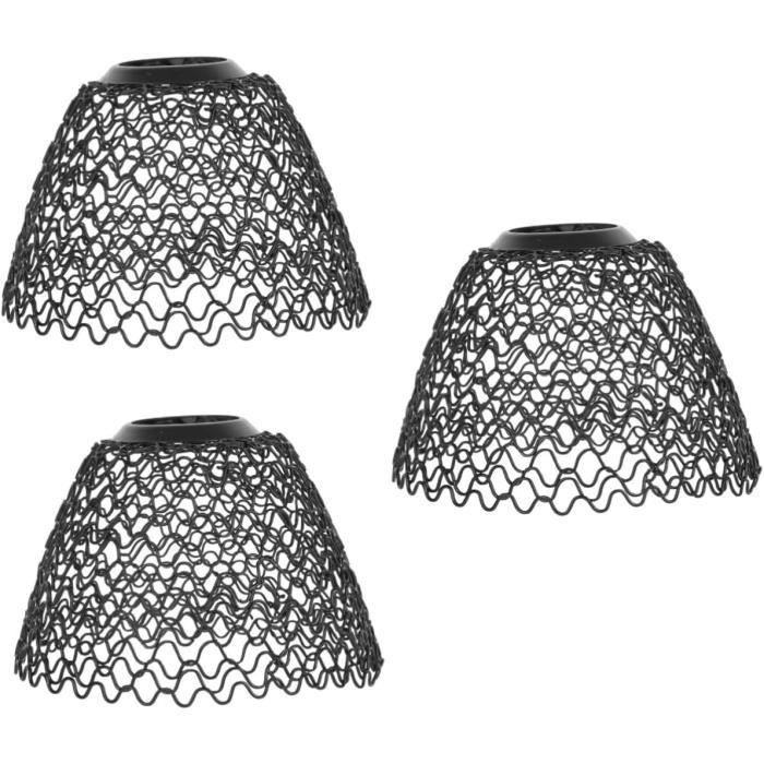 Abat-jour, couvercle de lampe en fer forgé E27 bonne dissipation de la