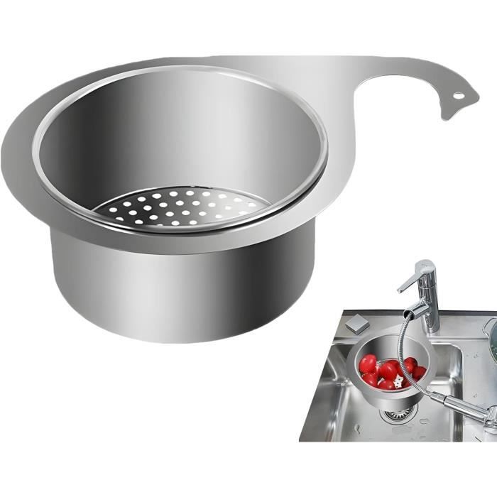 1 pièces Stainless Steel Swan Sink Strainer Basket  Filtre dévier de Cuisine  Corbeille à déchets Cygne