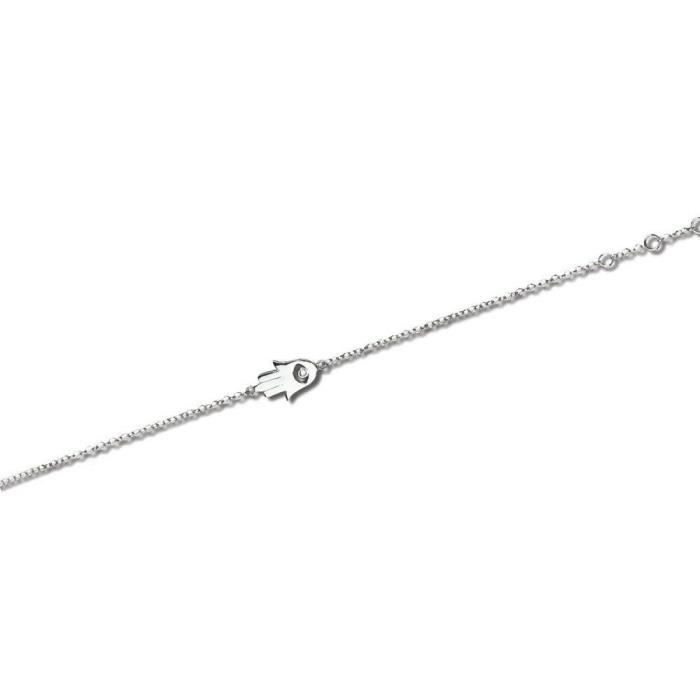 Bracelet - Argent massif 925°°° - Main Fatma - Femme