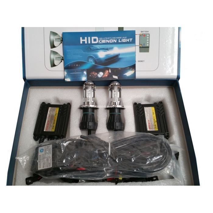 Kit Bi-xénon H4 5000K 35W Slim + Leds RGB Offerte