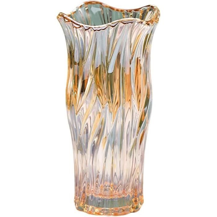 Grand Vase Nachtmann En Cristal Or Rose - 33 Cm, Modèle 101982, Neuf