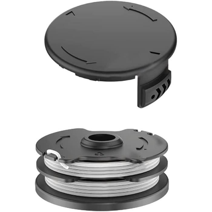 3 Bobines Fil Nylon 1.4mm Pour Débroussailleuse Parkside PRTA 20-Li C3 - Rechange Compatible IAN351753