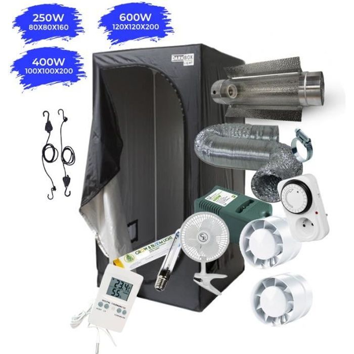 Kit de ventilation en ligne de 6 pouces pour conduits de filtre à charbon  MARS HYDRO - Cdiscount Jardin