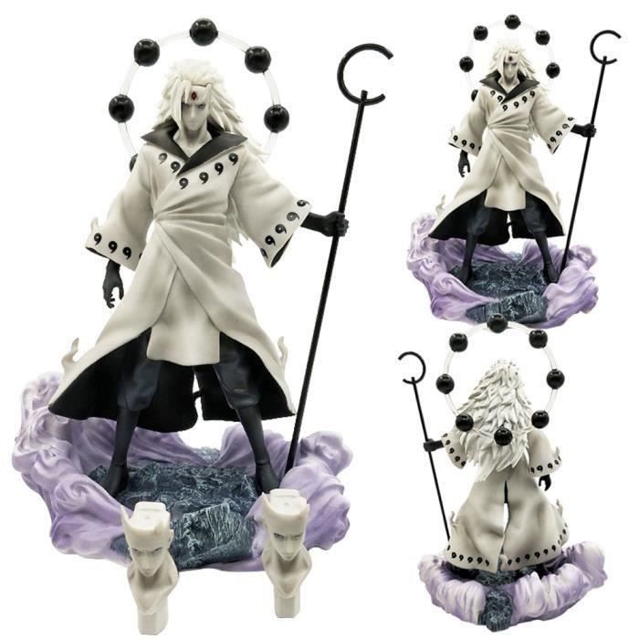 Naruto Anime Gk Uchiha Madara Pvc Figurines Modele Jouets 26 5 Cm Cadeau De Noel Cdiscount Jeux Jouets
