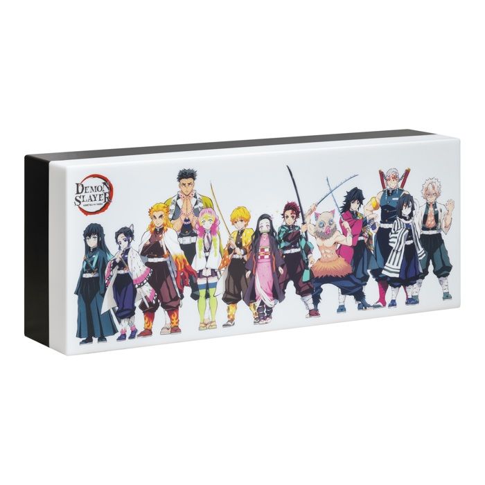 Paladone - Demon Slayer - Kimetsu No Yaiba - Lampe Décorative LED avec les personnages principaux