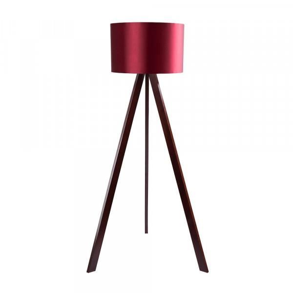 lampadaire ayd-1211 rouge /marron 1xe27 sans ampoule  | lampadaire | greenice deco