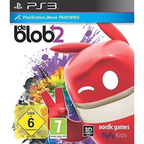 Jeu PS3 - De Blob 2 - Plateforme PS3 - Genre Plateforme - Pegi 7+ - En Boîte