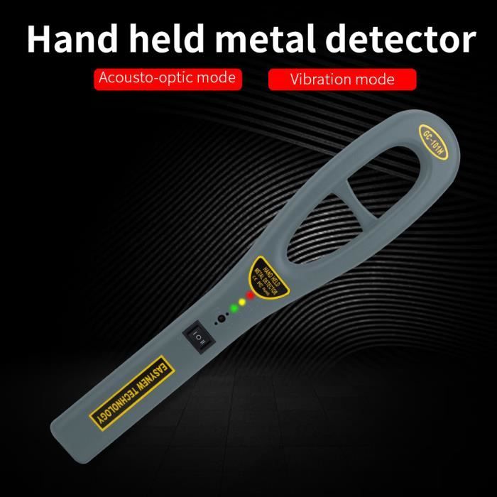 Scanner de détecteur de métaux portable haute sensibilité
