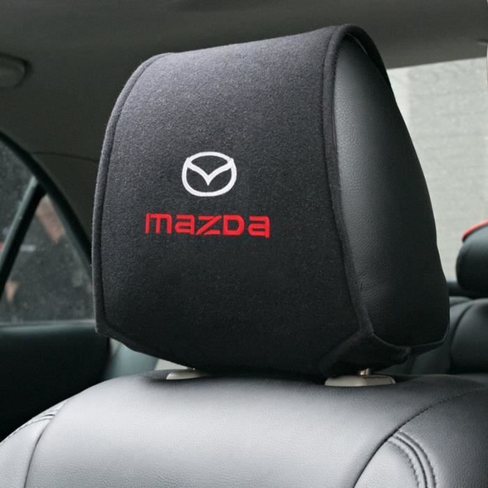 Tuning extérieur,Housse d'appui-tête de voiture, 1 pièce, accessoire de  style, adapté pour Mazda 2, Mazda 3 MS, Mazda 6, - Cdiscount Auto