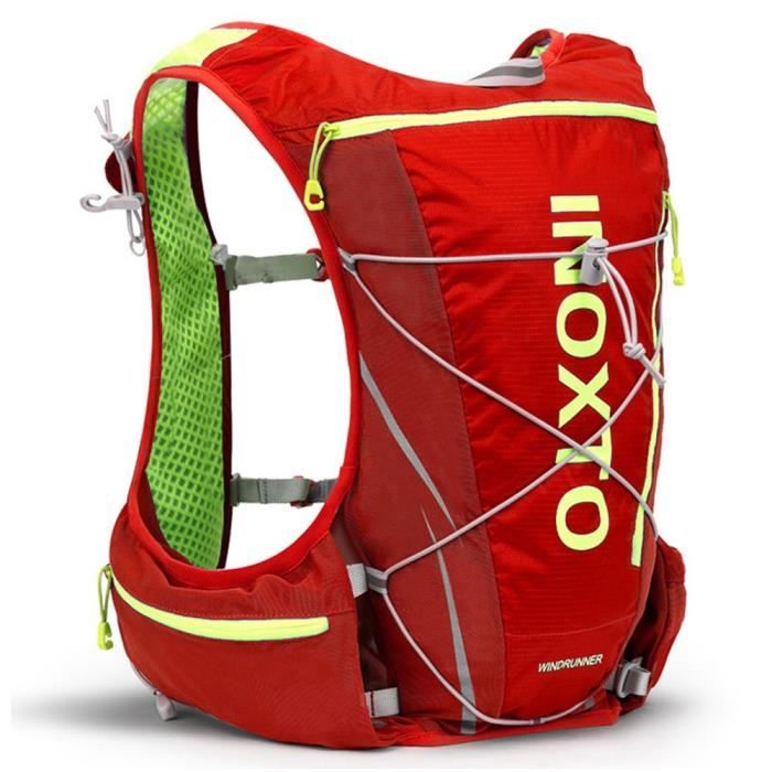 Sharplace - Gilet D'hydratation Pour Homme Et Femme - Léger, Respirant, Réglable, Avec Poches Pour Téléphone Et Clés - Idéal Pour Course, Rando, Vélo, Marathon