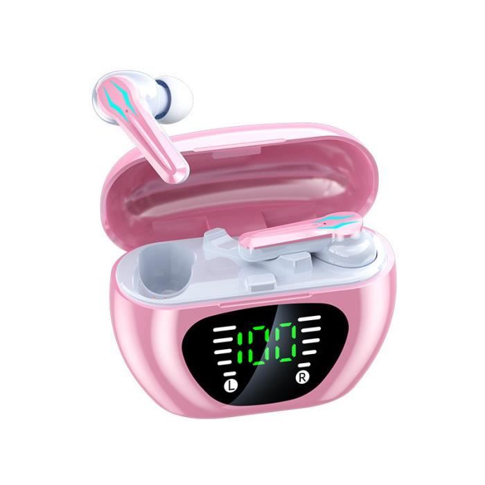 Écouteurs Bluetooth Réduction Bruit Casque Sans Fil SD Microphone