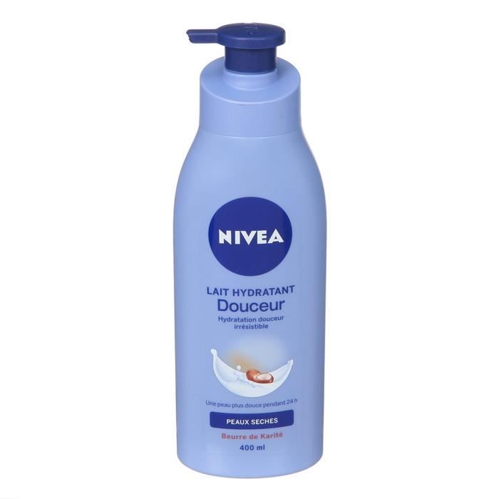 NIVEA Lait Hydratant Douceur, Soin Corporel