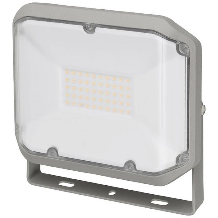 projecteur led extérieur brennenstuhl al 3050 - blanc chaud - 30 w - led intégrée