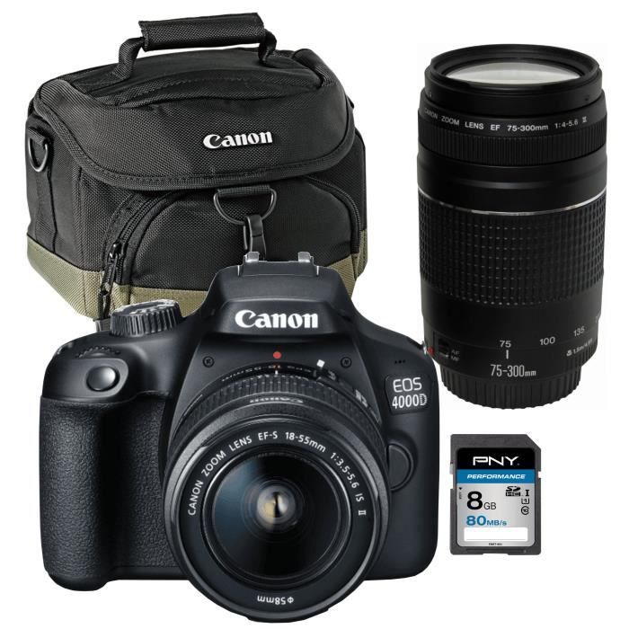Appareil Photo Reflex Canon EOS 1300D + Objectif EF-S 18-55mm F/3.5-5.6 III - Débutant