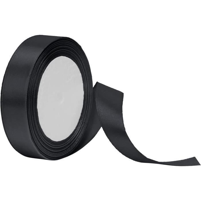Raphia En Papier Noir INNSPIRO - 4mm X 30m - Pour Emballage Cadeaux, Déco Et Travaux Manuels