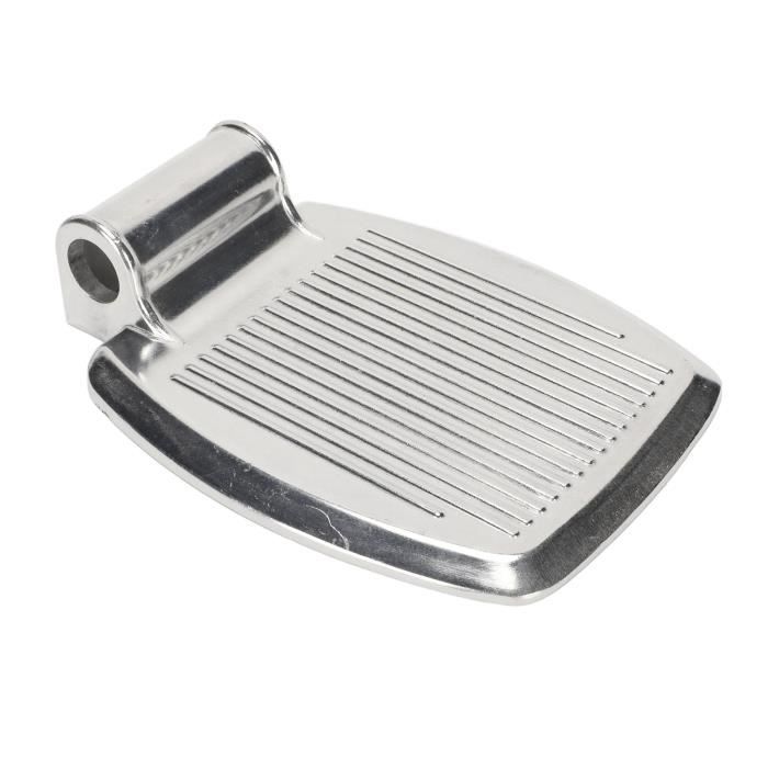 1 paire de mini repose-pieds de vélo en alliage d'aluminium antidérapant pour vélo pliable et VTT