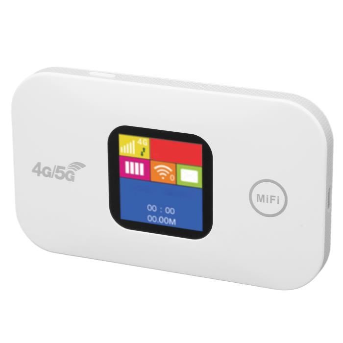 Routeur WiFi 4G Portable Point D'accès WiFi Mobile à écran