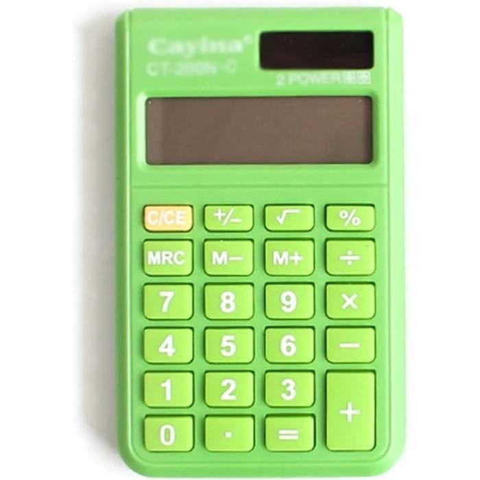 Calculatrices De Base Calculatrices Électroniques À 8 Chiffres Lcd Dual ...