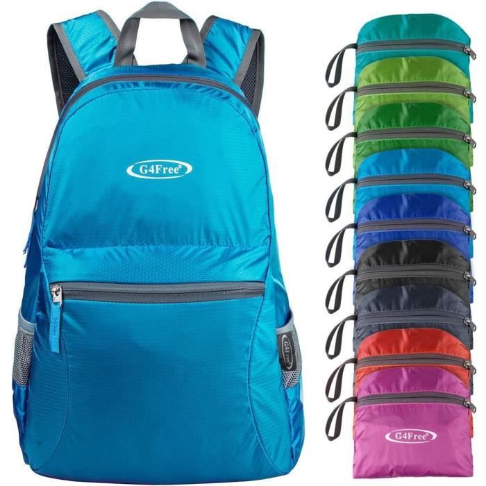 Sac à Dos Randonnée Pliable Ultra-léger G4Free – 40L, 450g, Résistant 40kg