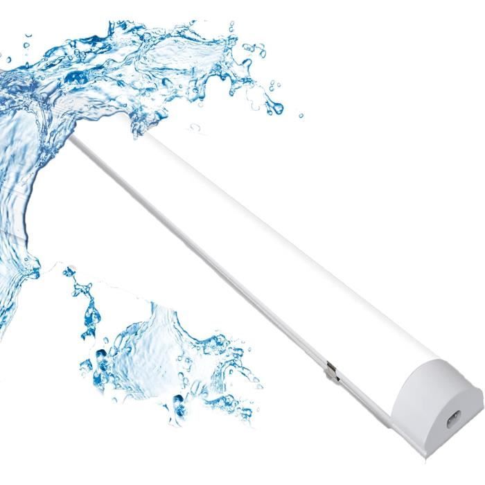 Tube LED Fluorescent Pour Chambre Humide - 60/90/120/150 Cm - 10W à 50W - Blanc Froid/neutre/chaud - Garantie 3 Ans