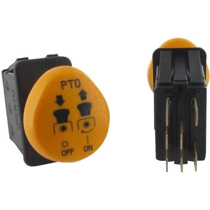 Contacteur d’embrayage de lame 2 positions, 6 bornes modèle DELTA 6204-343 adaptable pour MTD - WOLF