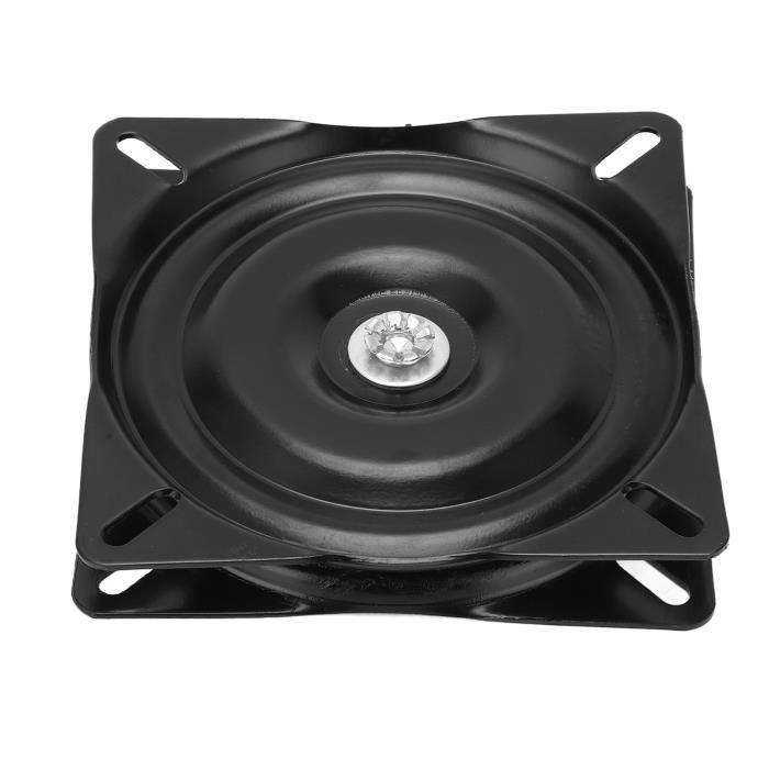 Plaque Pivotante Siège Rotative 360° 4 Engrenages Verrouillage - Charge 130kg - Pour Bateau Yacht Camping-car