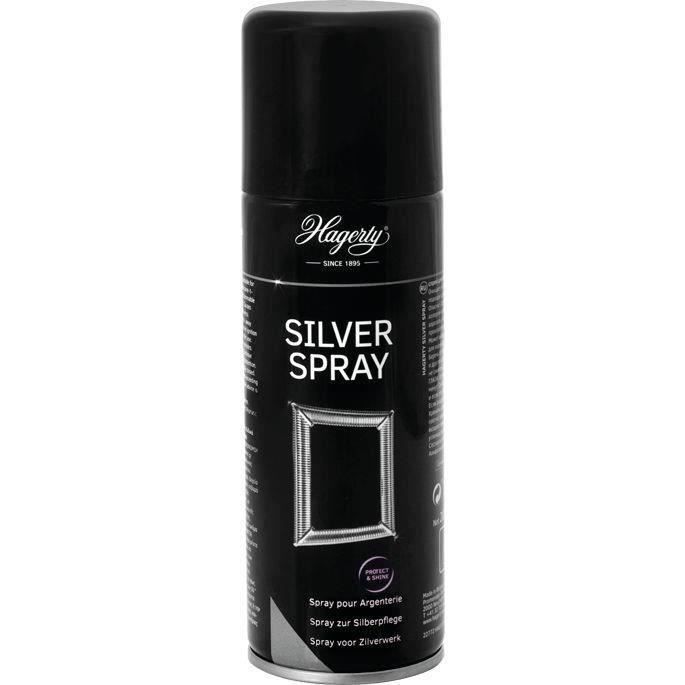 Hagerty Silver Spray nettoyant pour l'argent - 200 ml - Efficace pour les objets en argent et en métal argenté