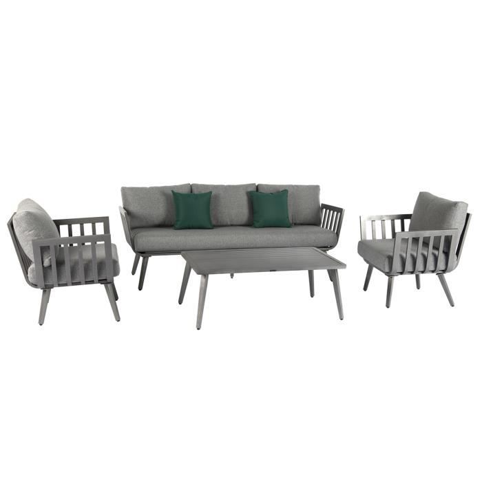 Salon De Jardin Aluminium Hesperide Achat Vente Salon De