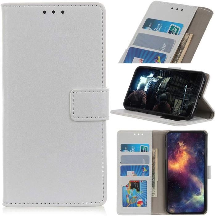 Coque pour ZTE Blade A54 Housse Etui Protection Floral Pochette Case