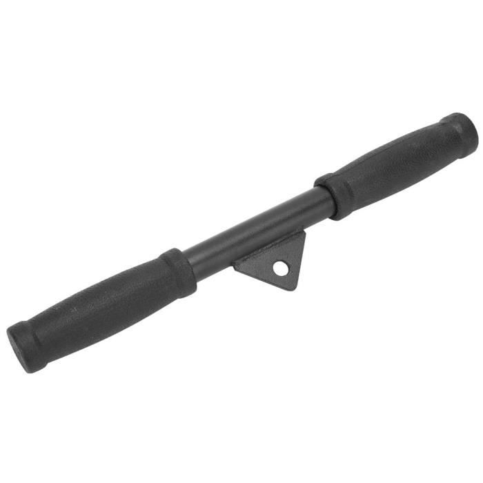 Barre De Traction Pour Câble De Fitness - Poignée Creuse, Travail Biceps/triceps/dos, Acier, Pour Home Gym Ou Salle