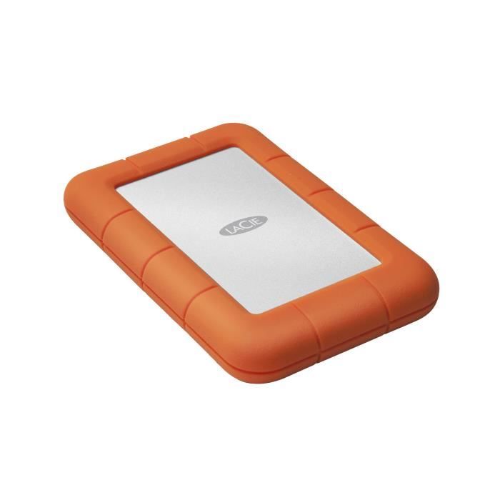 LaCie Rugged Mini. Type dappareil: Disque dur Capacité disque dur: 1000 Go Disque dur taille: 2.5.
