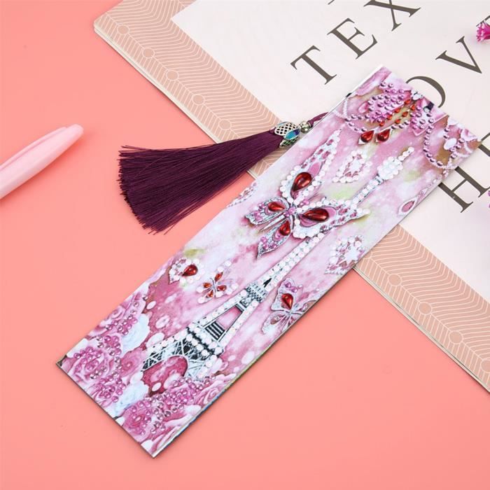 M)Marque-Pages En Diamant Bricolage Kit De Point De Croix Animal