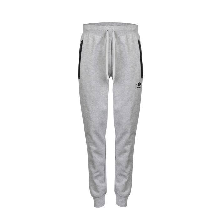 Pantalon - UMBRO - Pantalon de jogging - Gris - Coton - Homme Pantalon - UMBRO - Pantalon de jogging - Gris - Coton - Homme