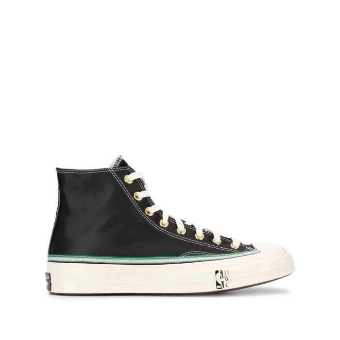 converse montant noir homme
