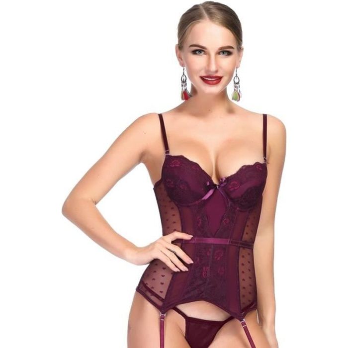 Corset Femme Gaine Amincissante - Style Gothique/steampunk | Taille Réglable Avec Baleines En Acier
