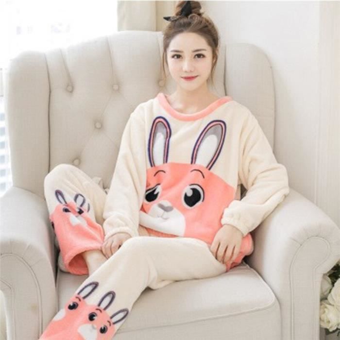 Carolilly Ensemble Pyjama Bébé Garçon Fille 2 Pièces Imprimé Koala Ours - Coton Doux