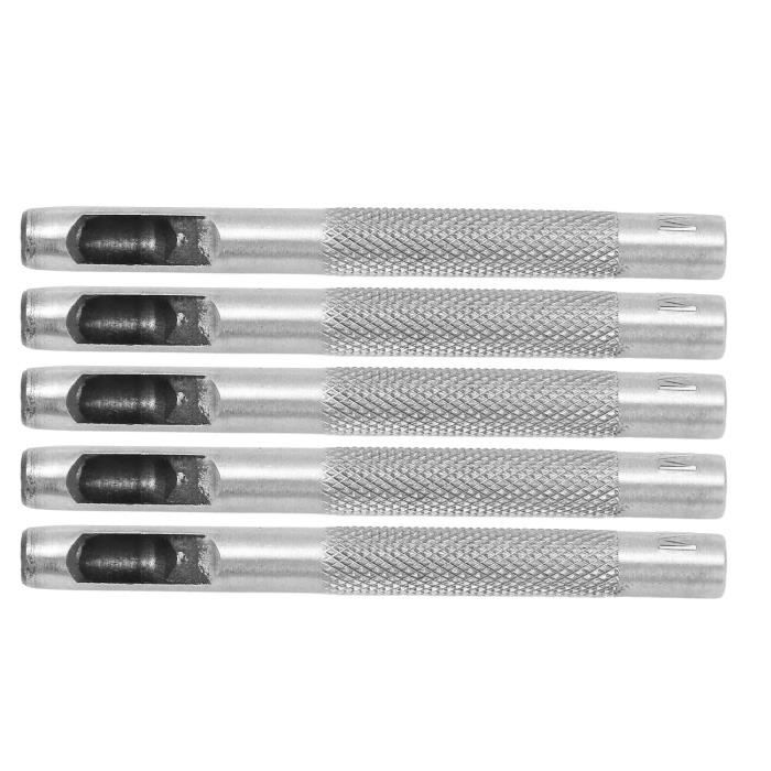 VINGVO Tampon en métal Ensemble de poinçons de timbre en métal 13mm