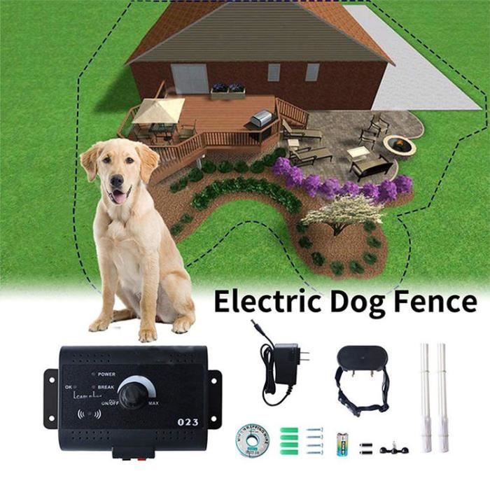 Comparer les prix de Collier anti fugue chien electrique automatique dressage petit gros animaux de compagnie systeme cloture invisibl fiable A22