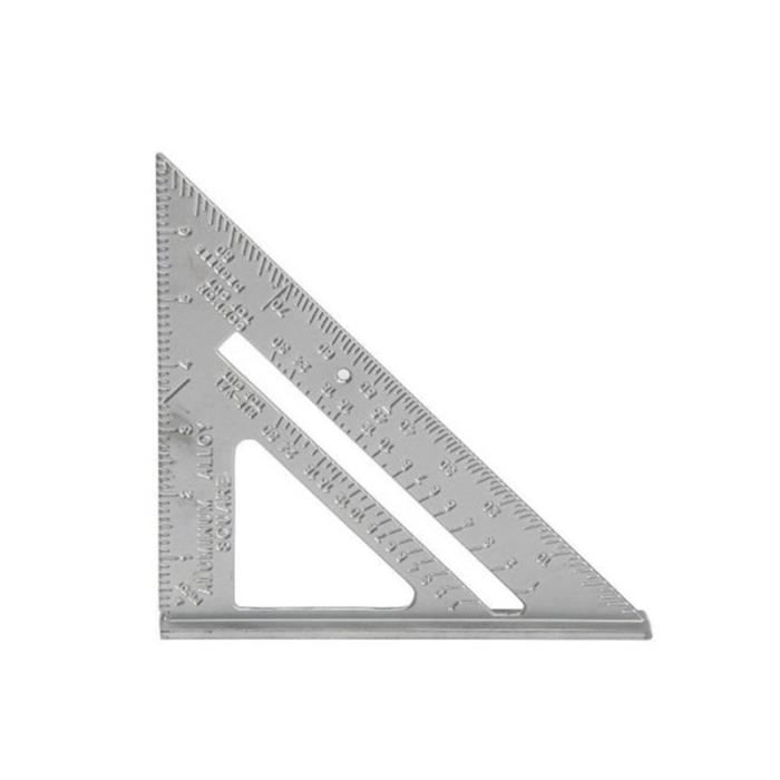 1pc alliage d'aluminium rapporteur onglet combinaison Triangle
