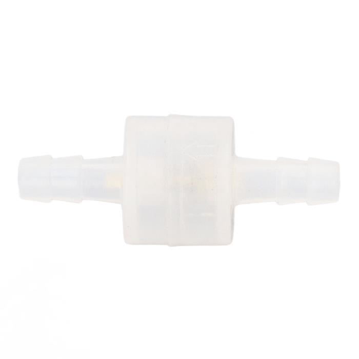 Clapet Anti-Retour Unidirectionnel 10mm Alliage Aluminium - Valve Tuyau Eau Jardin Carburant