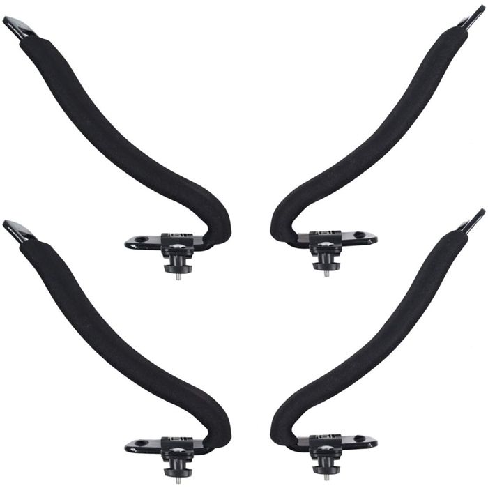 Porte kayak en V pour toit de voiture ROCKSIDE VRack Charge maxi 75 kg Livré avec 2